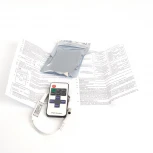 Контроллер для одноцветной светодиодной ленты мини с П/У белый, 12-24V, LD65 Feron 48031