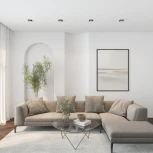 Встраиваемый светильник Denkirs Flat DK2091-BK (220V)