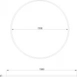 Шинопровод Round Elektrostandard Esthetic Magnetic 85217/00 (черный) (24V)