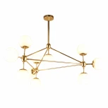 Потолочная люстра на штанге Aployt Rozali APL.606.07.10 (220V, шарики)