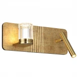 Настенный светильник светодиодный (14032/2W Gold) Indigo Rilievo V000199L (220V)