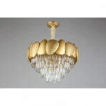 Подвесная люстра Omnilux Ardea OML-66903-09 (220V, хрусталь, на цепи)