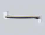 Соединитель гибкий Ambrella Illumination GS7851 двухсторонний для светодиодной ленты 5050 12/24V (6 конт.) 150 мм