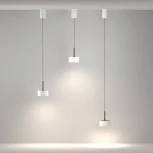 Подвесной светильник Maytoni Glare P102PL-12W4K-W (LED, 220V, на проводе, круглые)