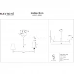 Потолочная люстра Maytoni Zaragoza H001CL-05BS (220V)