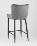 Стул полубарный Stool Group Ститч велюр серый УТ000004935