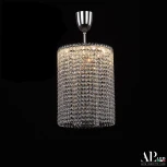 Потолочная люстра на штанге светодиодная с пультом APL LED Sicilia SH01.25.A.LED-DIM.Ni.Tube (220V, хрусталь)