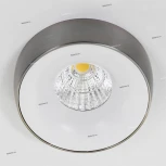 Декоративная накладка круглая Citilux Гамма, 1 плафон, никель