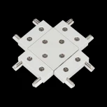 Коннектор питания Х-образный Aployt Magnetic track 48 APL.0181.10.06