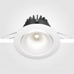 Встраиваемый светильник Yin 4000K 1x12Вт 60° Dim Triac LED Maytoni Technical DL031-L12W4K-D-W (220V, круглые)