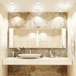 Встраиваемый точечный светильник Novotech Damla 370387 (12V, IP44)