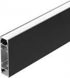 Профиль SL-LINE-25100-DUAL-2500 BLACK (Алюминий) 033735 Arlight SL-LINE