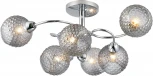 Люстра потолочная на штанге Emily 1174/6P E27*40W Chrome
