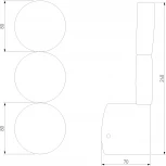 Настенный светильник Elektrostandard Brioni белый 40130/LED (220V)