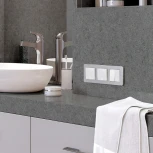 Рамка на 3 поста Platinum (алюминий) Werkel W0032606 (a059215)