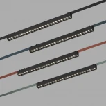 Трековый светильник Downlight 48V Denkirs Belty Grill DK5573-BK (LED)