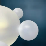 Подвесной светильник Giopato &Amp; Coombes Bolle Bls Lamp White Glass 1 ImperiumLoft 40,2214 (99037-22) (LED, 220V, шар)