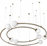 Подвесной светильник Infinite 10155/1100 Gold (220V, на тросе, шарики, солнечная система)