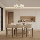 Подвесная люстра Arte Milano Florentia-3387 303387/8 Wh/Gd (220V, на цепи)