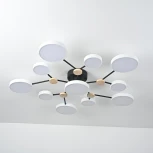 Потолочная люстра с пультом на штанге LED Lu Carte LC-11-1716