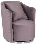 Кресло Garda Decor VERONA-2K-ЛИЛОВЫЙ-Bel13 (Лиловый)