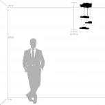 Подвесной светильник Lightstar Favo 750221 (LED, 220V, на тросе, IP40)