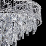 Подвесная люстра Citilux Sagrada CL317251 (220V, хрусталь, на цепи)