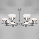 Потолочная люстра на штанге Eurosvet Rylee 70138/8 хром (220V)