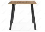 Стол Notta Тринити Лофт 120 25 мм дуб вотан / черный матовый 489614