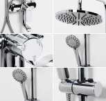 Душевая стойка Wasserkraft A16601 85/120x53,5 см