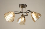 Потолочная люстра на штанге Мелодия Света SS1N SS1120-3 CF+GD 000067899