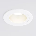 Встраиваемый точечный светильник Elektrostandard 122 MR16 серебро/белый