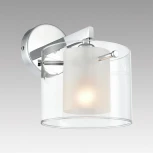 Бра Lumion Verdi 8261/1W металл/стекло, хром/прозрачный E14 1*40W 220V