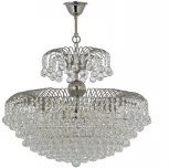 Подвесная люстра Arti Lampadari Pompei E 1.5.60.100 N (220V, хрусталь, на цепи)