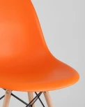 Стул Stool Group Eames DSW оранжевый УТ000000654