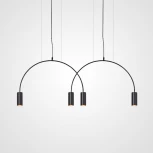 Подвесной светильник Arc 4 Black ImperiumLoft Arc01 (212840-26)