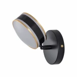 Спот Arte Milano Ferrara-71040 277599/1B BK/GD (LED, 220V, круглые)