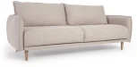 Диван La Forma (ex Julia Grup) Carlota (Бежевый,Белый/ Сосна,МДФ,Пена)
