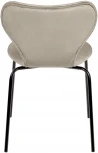 Стул Seven латте велюр с чёрными ножками Bradex Home RF 0253