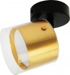 Спот настенно-потолочный Feron HL3891 LUMINA 48797 GX53, золото, черный (220V, круглые)