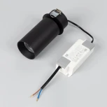 Встраиваемый точечный светильник SP-GABI-BUILT-FLAP-R50-9W Warm3000 (BK, 36 deg, 230V) (Arlight, IP40 Металл) 049931 (LED)