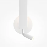Настенный светильник со спотом Maytoni Combo MOD214WL-L8W3K1 (LED, 220V, выключатель)