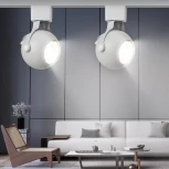 Трековый светильник ЭРА TR35-GU10 WH (220V, шар)