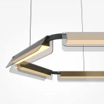 Подвесной светильник Maytoni Flat MOD296PL-L60BS3K (LED, 220V, на тросе)