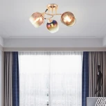 Потолочная люстра на штанге Arte Milano AMALFI-324985 324985/3 FG+BK (220V)