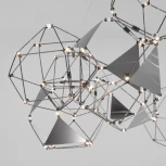 Подвесной светильник светодиодный Eurosvet Uma 90369/12 черный жемчуг (220V, на тросе)