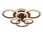 Потолочная люстра ярусная Ambrella Acrylica FA528 (регулировка яркости, LED, 220V, пульт управления, управление смартфоном, умный дом - PC.Lamper, кольцо)