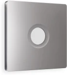 Лицевая панель Ambrella Volt ALFA (Сталь матовый) для TV розетки QUANT AP5130