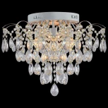 Потолочная люстра хрустальная Reluce 04039-0.3-06 WH+GOLD PN (220V)