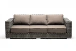 Лаунж-зона из искусственного ротанга, цвет графит 4SIS Боно BS3C2T-4-SET graphite